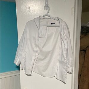 White Button-Up Shirt